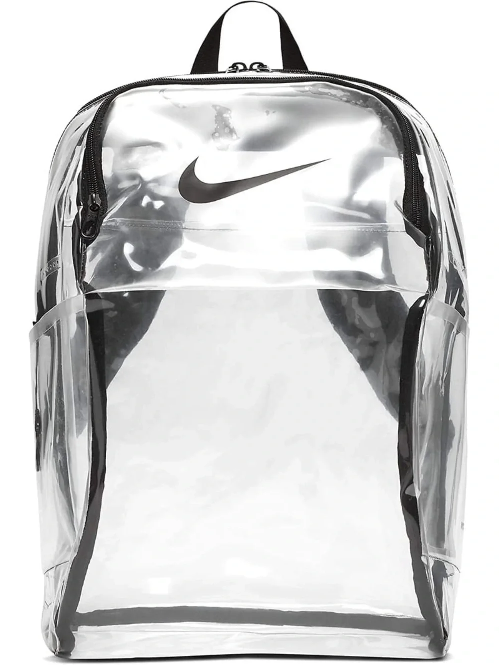 Nike Brasilia Clear Backpack with Black Accents - Picture 1 of 5